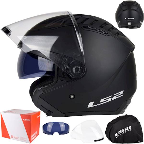 Kask LS2 OF600 Copter II Matt Black