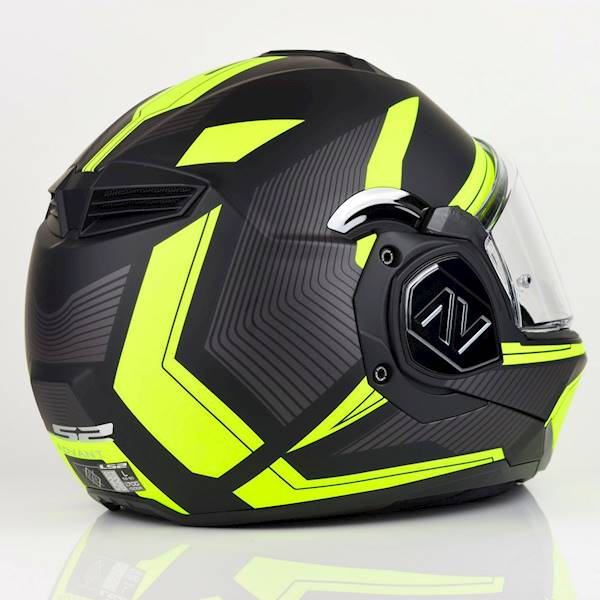 Kask LS2 FF906 Advant Revo Black H-V Yellow XL