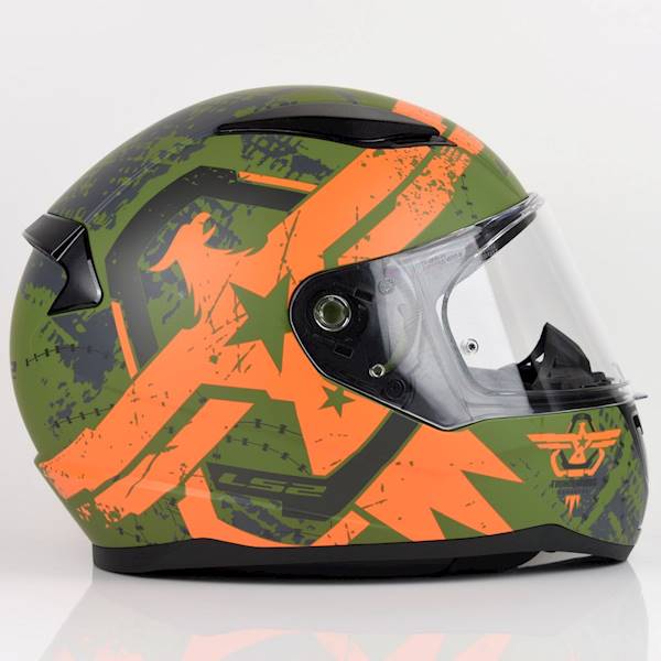 Kask LS2 FF353 Rapid II Thunder Birds M.Ora XS
