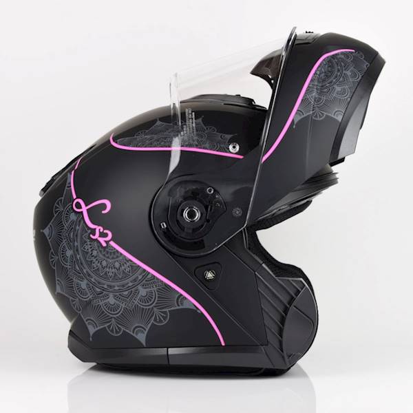 Kask LS2 FF908 Strobe II Lux M.Black Pink XL