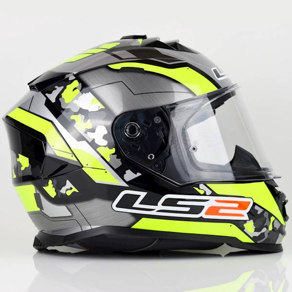 Kask LS2 FF800 Storm II Cyborg H-V Yel Grey XS