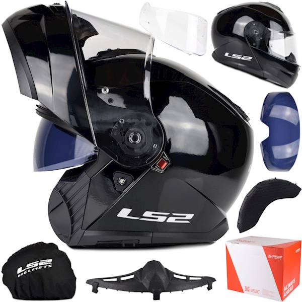 Kask LS2 FF908 Strobe II Solid Black L