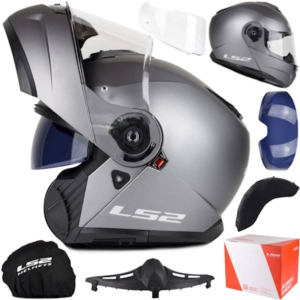 Kask LS2 FF908 Strobe II Solid Matt Titanium L