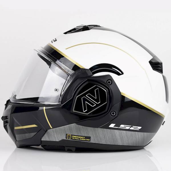 Kask LS2 FF906 Advant Iron Matt Wh.Bl. Jeans 3XL