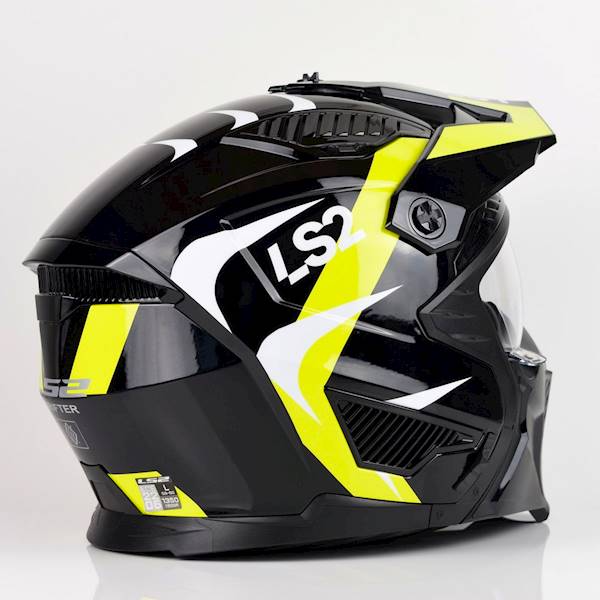 Kask LS2 OF606 Drifter Triality H-V Yellow XXL