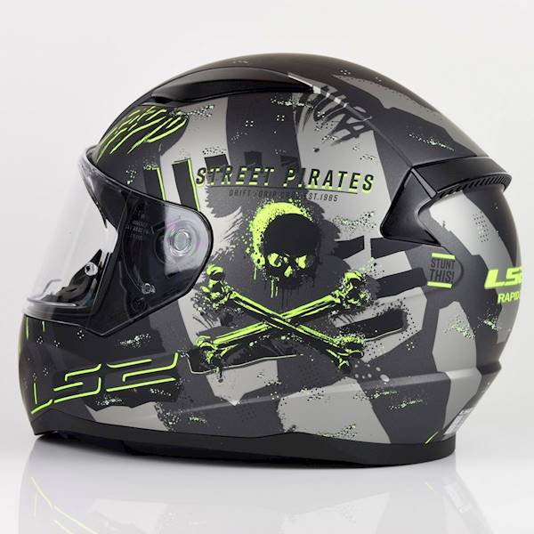 Kask LS2 FF353 Rapid II Pirates M.Titanium M