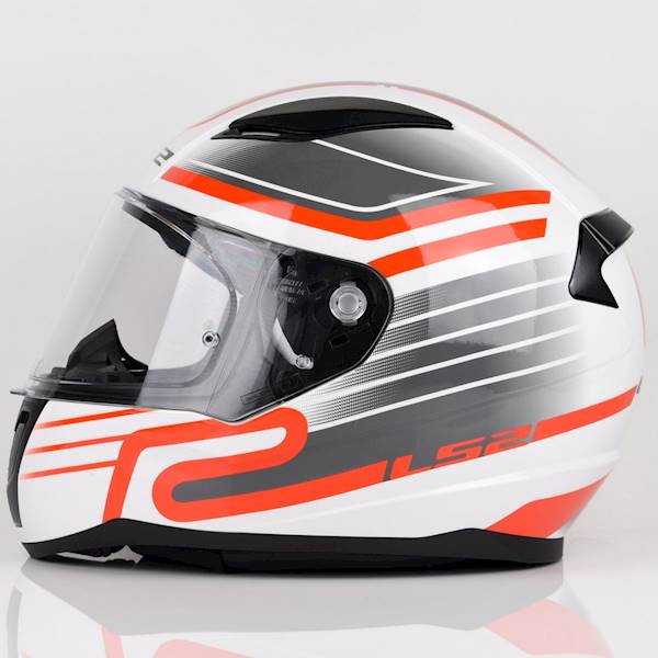 Kask LS2 FF353 Rapid II Circuit White Red L