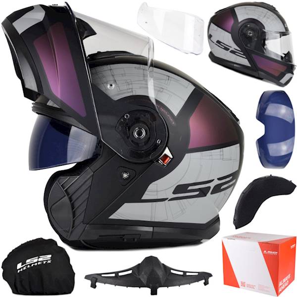 Kask LS2 FF908 Strobe II Orion M.Bl.Pur. Blue XXL