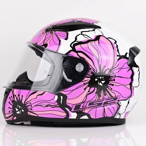 Kask LS2 FF353 Rapid II Poppies Pink L