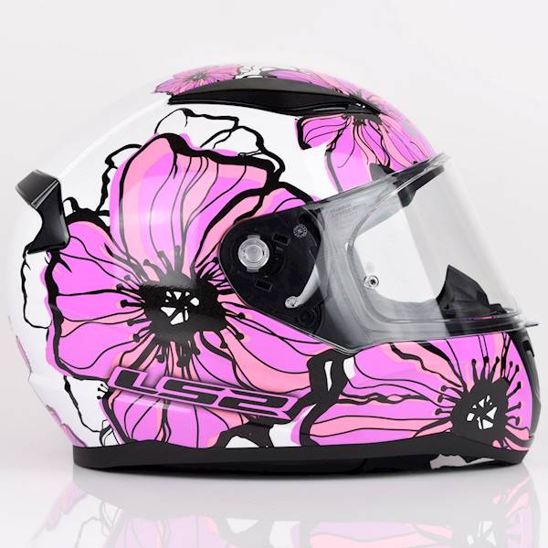 Kask LS2 FF353 Rapid II Poppies Pink L