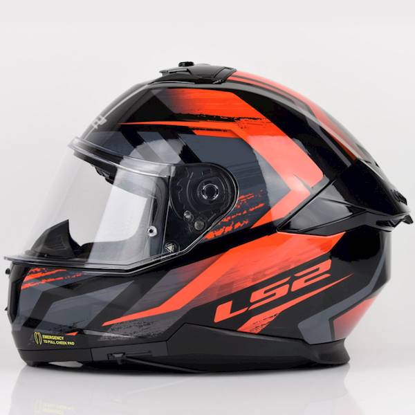 Kask LS2 FF808 Stream II Fury Black Red XL