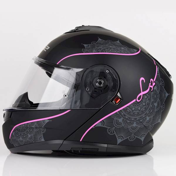 Kask LS2 FF908 Strobe II Lux M.Black Pink L