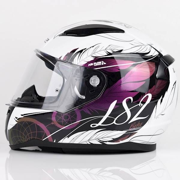Kask LS2 FF353 Rapid II Boho White Bl. Pink 3XL