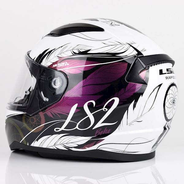 Kask LS2 FF353 Rapid II Boho White Bl. Pink 3XL