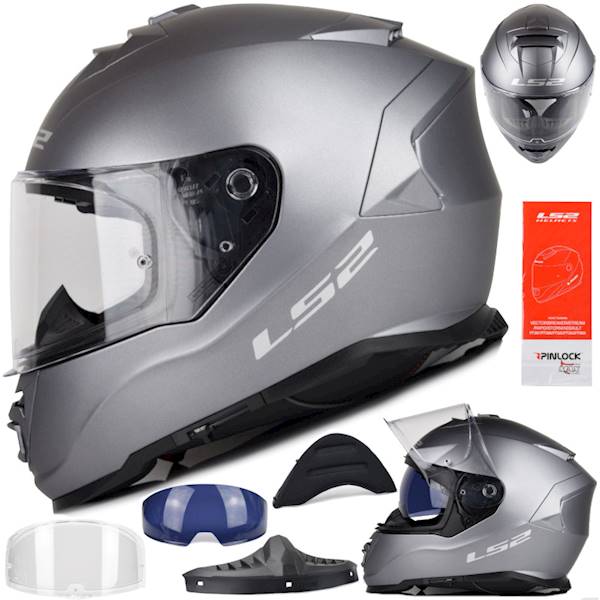 Kask LS2 FF800 Storm II Solid Matt Titanium XS