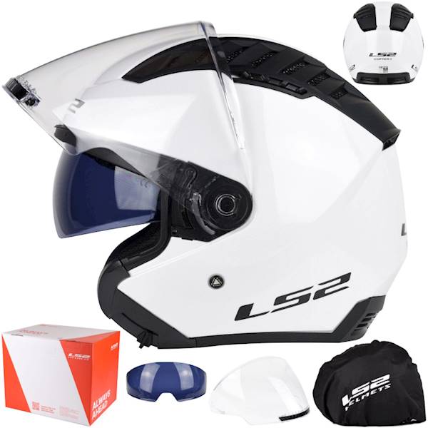 Kask LS2 OF600 Copter II Gloss White