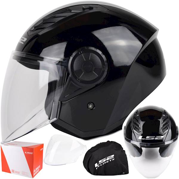 Kask LS2 OF616 Airflow II Solid Black XXL