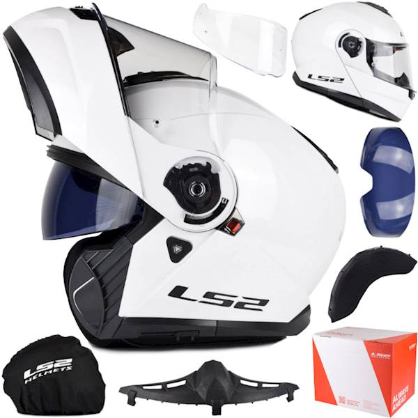 Kask LS2 FF908 Strobe II Solid White M