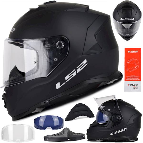 Kask LS2 FF800 Storm II Solid Matt Black S