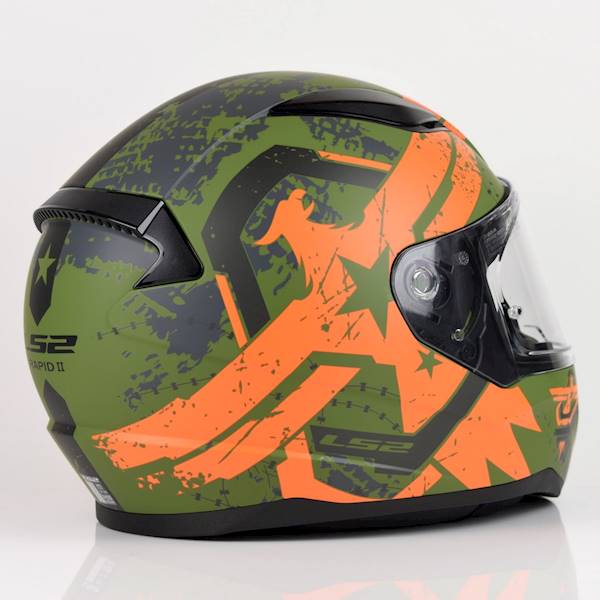 Kask LS2 FF353 Rapid II Thunder Birds M.Ora S