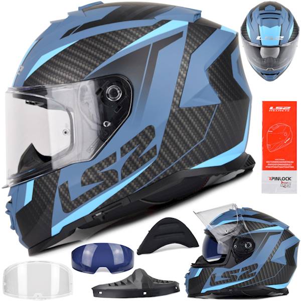Kask LS2 FF800 Storm II Racer Matt Blue XS