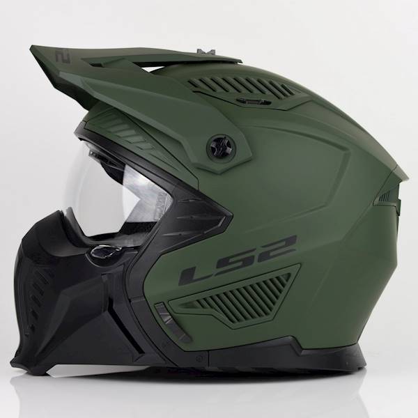 Kask LS2 OF606 Drifter Solid Matt Mili Green M