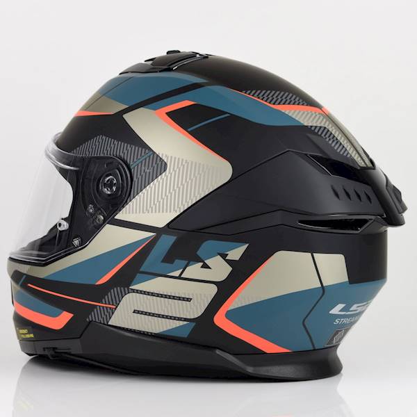 Kask LS2 FF808 Stream II Road M.Black Blue XL