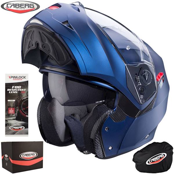 Kask Caberg Duke X Solid niebieski mat (Yamaha)