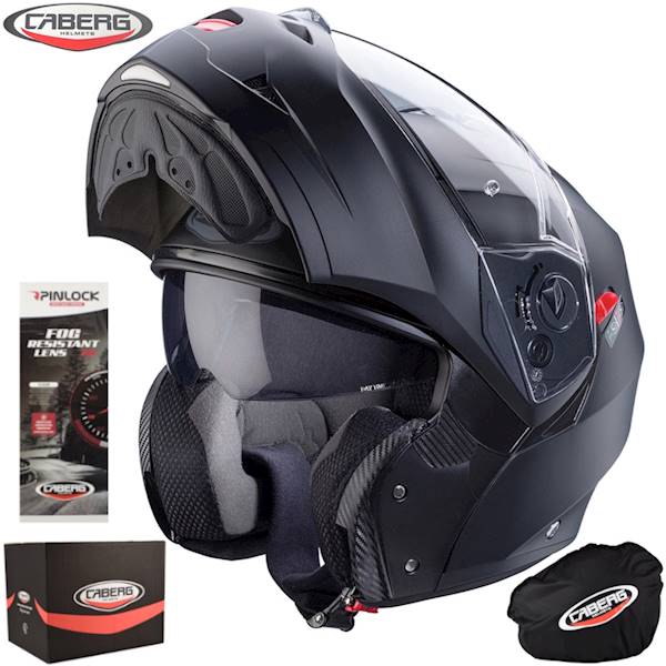 Kask Caberg Duke X Solid czarny mat M