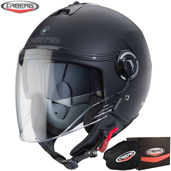 Kask Caberg Riviera V4 X Solid czarny mat XXL