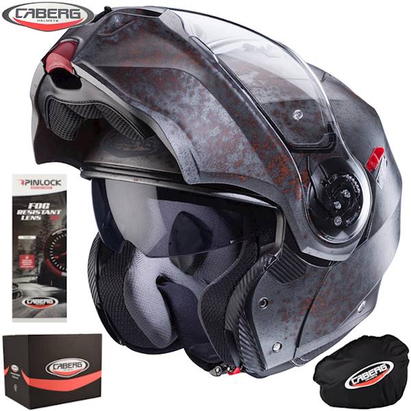 Kask Caberg Duke Evo Rusty szary/rdzawy L