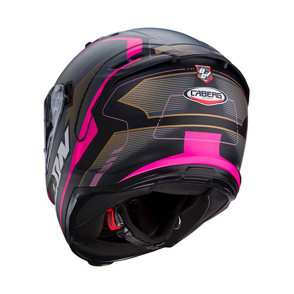 Kask Caberg Avalon X Optic czarny mat/szar/fuks XS