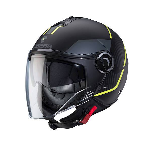 Kask Caberg Riviera V4 X Geo czar mat/żół/szar XS