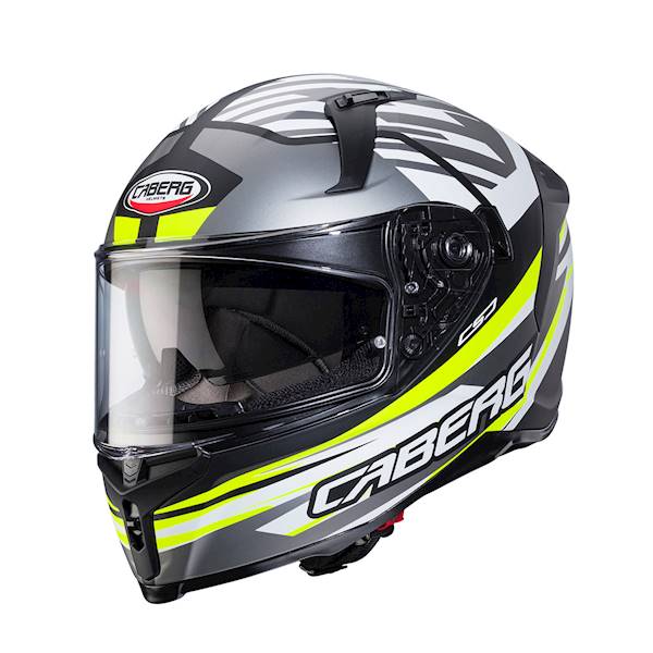 Kask Caberg Avalon X Kira czarny mat/szary/żół L