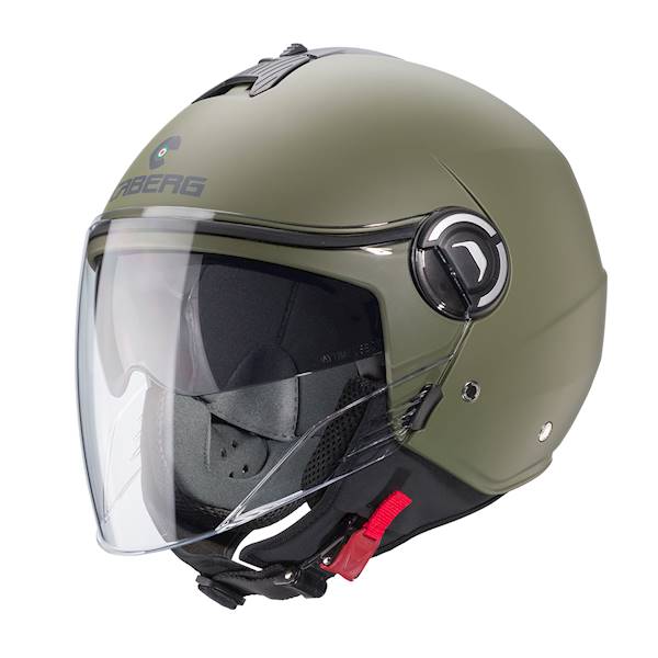 Kask Caberg Riviera V4 X Solid ziel mat milita L