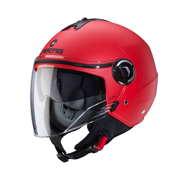 Kask Caberg Riviera V4 X Solid czerwony mat S