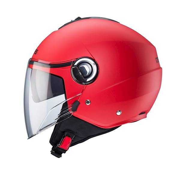 Kask Caberg Riviera V4 X Solid czerwony mat S