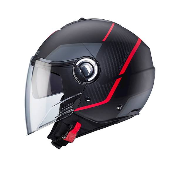 Kask Caberg Riviera V4 X Geo czar mat/czer/sza XS