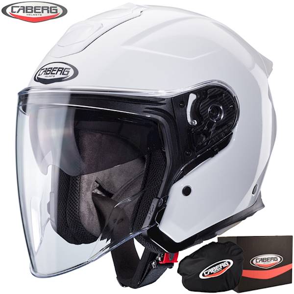 Kask Caberg Flyon II Solid biały połysk M