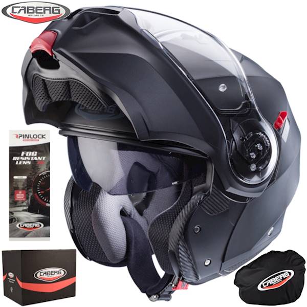 Kask Caberg Duke Evo Solid czarny mat XS