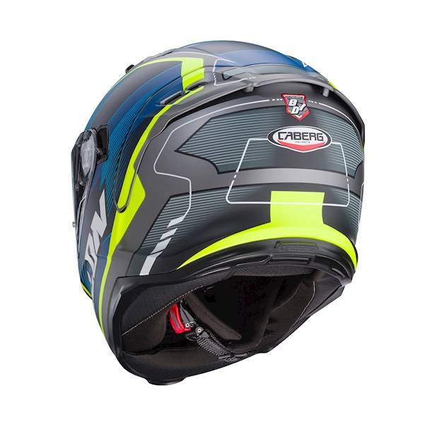 Kask Caberg Avalon X Optic szary mat/nieb/żółt XXL