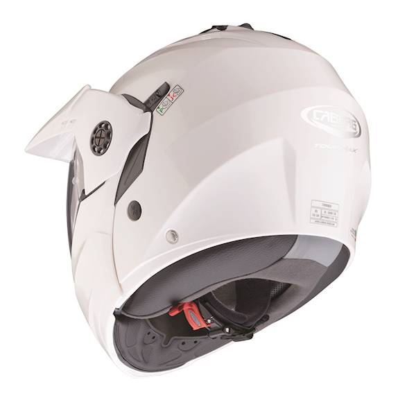 Kask Caberg Tourmax X Solid biały połysk M