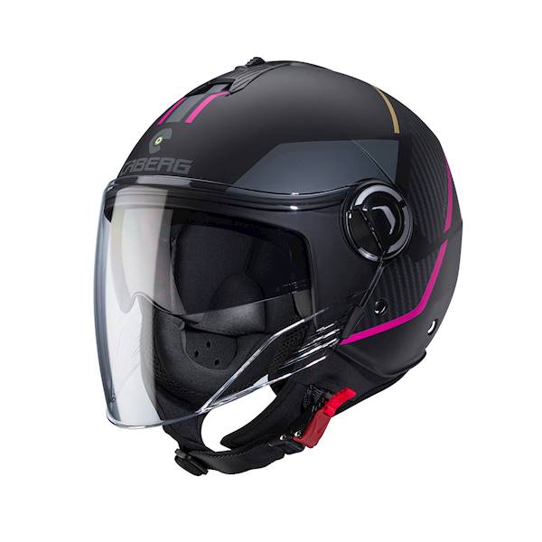 Kask Caberg Riviera V4 X Geo czar mat/fuks/szar M
