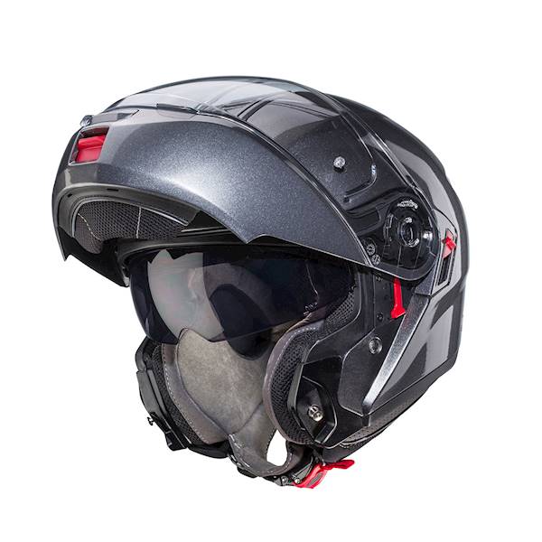Kask Caberg Levo X Solid szary metalik M