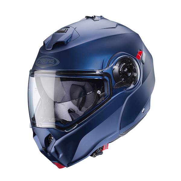 Kask Caberg Duke Evo Solid niebieski mat Yamaha S