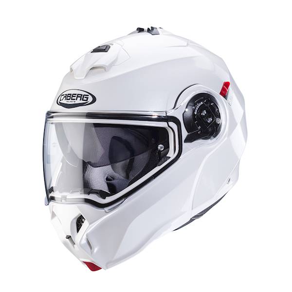 Kask Caberg Duke Evo Solid biały połysk XS