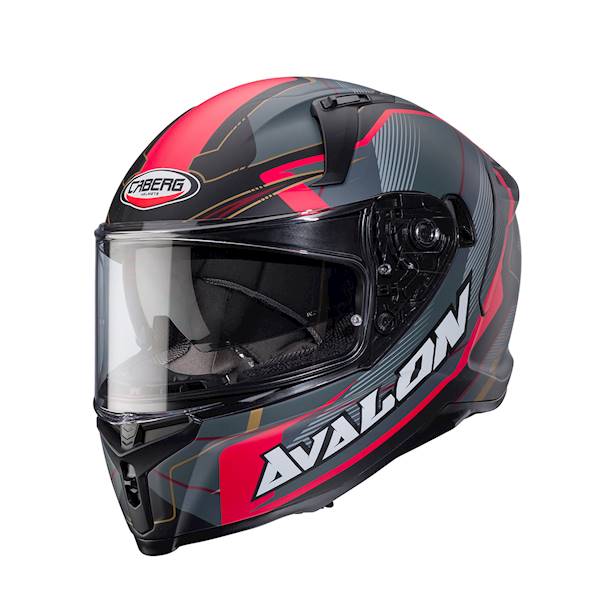 Kask Caberg Avalon X Optic czarn mat/szar/czer XXL
