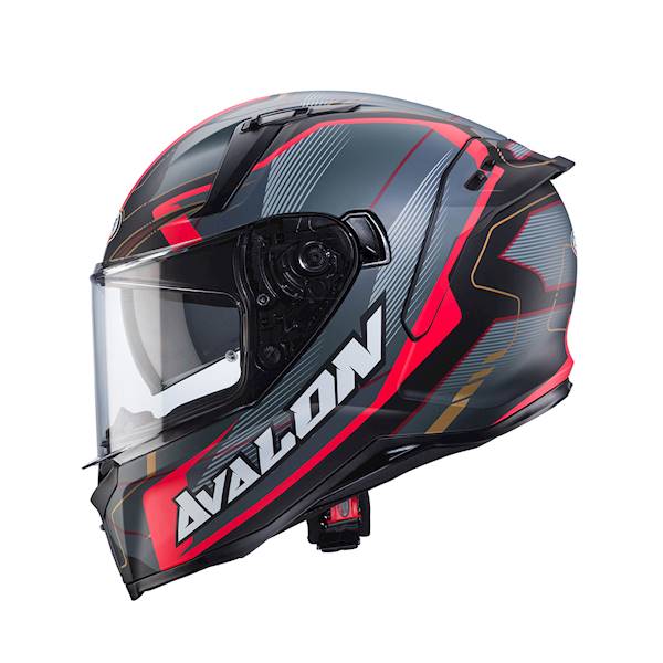 Kask Caberg Avalon X Optic czarn mat/szar/czer XXL
