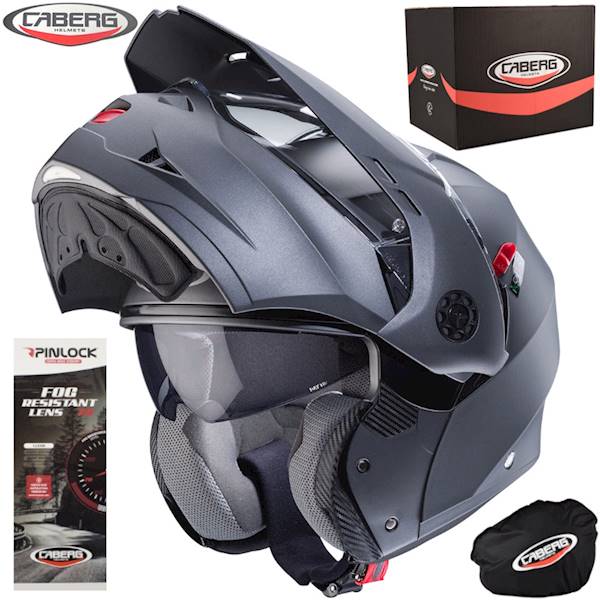 Kask Caberg Tourmax X Solid szary mat gunmetal M