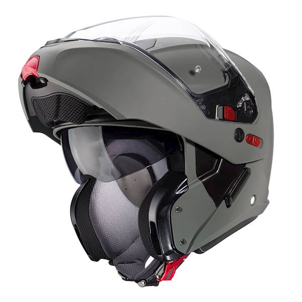 Kask Caberg Horus X Solid szary mat kamo M